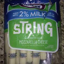 mozzarella string cheese and nutrition