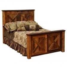 Posts are made from 3 x 4 beam material. Barnwood Bedroom Furniture Cabin Place