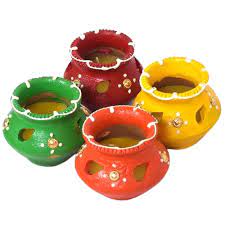 decorative clay pot for decoration rs