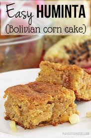 how to make bolivian corn cake easy