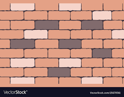 Seamless Texture A Cartoon Brick Wall