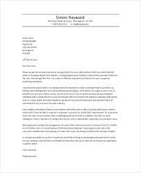 Letter Example   Investment Banking   CareerPerfect com Car Sales Manager Cover Letter Sample