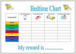 Details About A5 Children S Bedtime Reward Chart With Smiley Face Stickers Kids Bedroom