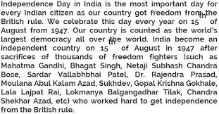 Republic Day          Speech  Essay  Slogans  Poems Happy Independence Day Speech In Kannada