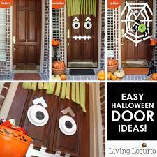 easy diy halloween door ideas monster