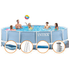 prism frame pool with water filter pump