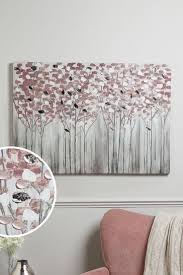 Buy Birch Trees Canvas Wall Art From Next