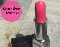 chambor powder matte lipstick pink