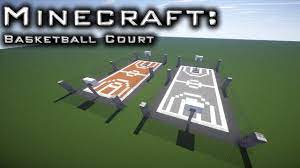 minecraft basket ball court tutorial