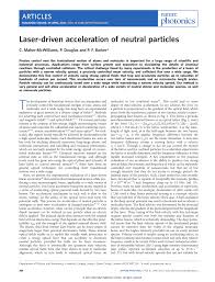 pdf laser driven acceleration of