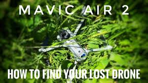 how to find your lost dji mavic air 2
