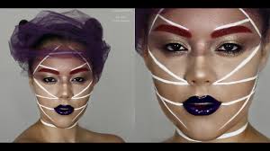 futuristic avant garde makeup you