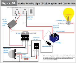motion sensing light circuit diagram