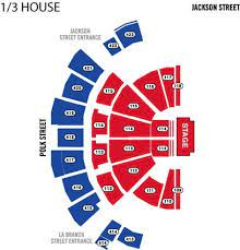 seating charts houston toyota center