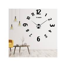 Modern Adhesive Wall Clocks 3d Clock