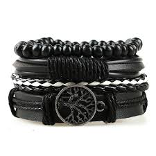 leather cuff bracelet gothic jewelry
