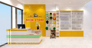 Thiết kế shop mẹ và bé Nhím Store 33m2 - Vĩnh Phúc