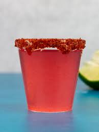 watermelon paleta shot with tequila