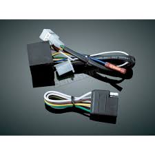 If your trailer is significantly heavy and is at the upper limits of the go to a trailer supply store and choose a wiring adapter that bridges the gap between your two connectors. Kuryakyn 5 To 4 Wire Converter 7675 Harley Davidson Motorcycle Dennis Kirk