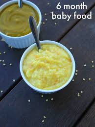 6 month baby food six month baby food