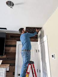 Diy How To Install Ceiling Tiles