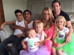 Katie price biography, ethnicity, religion, interesting facts, favorites, family, updates, childhood facts, information and more Katie Price Shares Gorgeous Family Picture Of Her Five Kids And Husband Kieran Madeformums