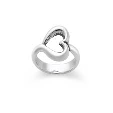 James Avery Abounding Heart Ring Size 6 5