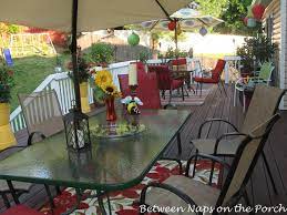 decorate your deck for summer parties