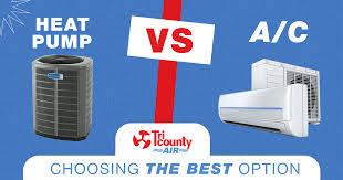 heat pump vs a c choosing the best