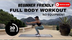 beginner full body workout free full