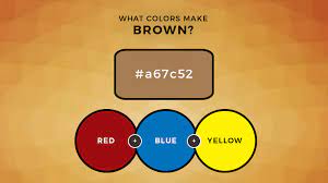 What Colors Make Brown What Two Colors