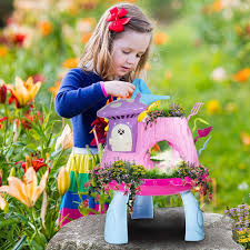 fairy house garden kits for kids