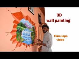 Nature 3d Wall Painting Timelapes