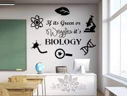Biology Wall Decal Science Wall Decal