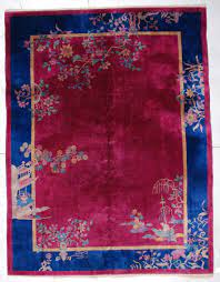6442 antique art deco chinese rug 8 9