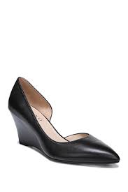 Franco Sarto Felice Leather D Orsay Wedge Pump Wide Width Available Nordstrom Rack