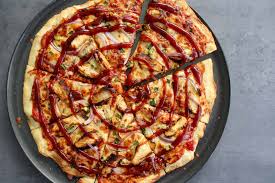 thin crust bbq en pizza the