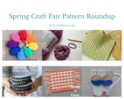 spring craft fair crochet pattern