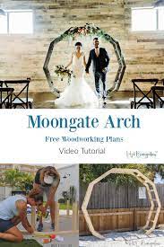 Diy Moon Gate Arch For Wedding Or