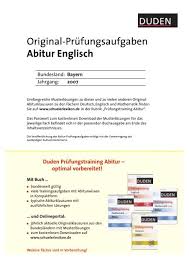 Put the text back into the correct order. Original Pra Fungsaufgaben Abitur Englisch Schuelerlexikon De