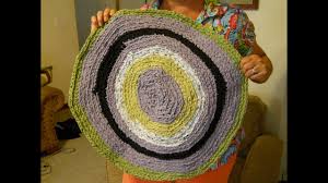 circle crochet rag rug