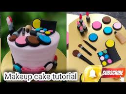 makeup box cake design fondant cake