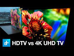 4k uhd tv vs 1080p hdtv side by side