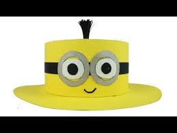 Easy Diy Minions Hat Learn To Make Minions Hat At Home Easy Craft Tcraft
