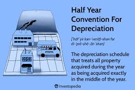 half year convention for depreciation