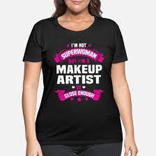 makeup artist women s plus size t