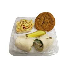 garden vegetable wrap boxed lunch