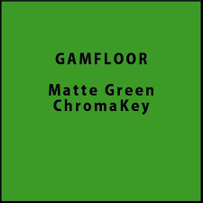 gam gamfloor matte green chromakey