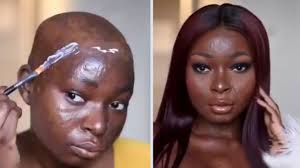 after makeup transformation compilation