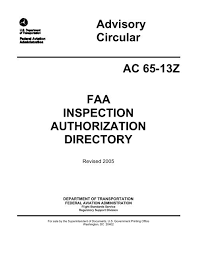 advisory circular ac 65 13z faa